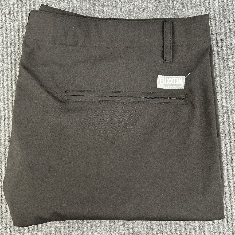 Dixxon Flannel Co. Men's Golf Shorts 40 Black Stretch Form and Function 10"